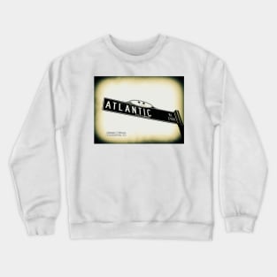 Atlantic Boulevard, Commerce, California by Mistah Wilson Crewneck Sweatshirt